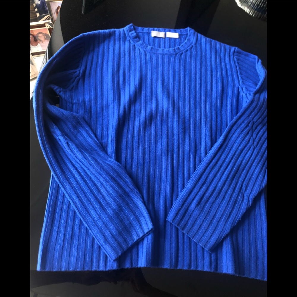 COPY - TSE men’s Beautuful royal blue 4ply cashmere